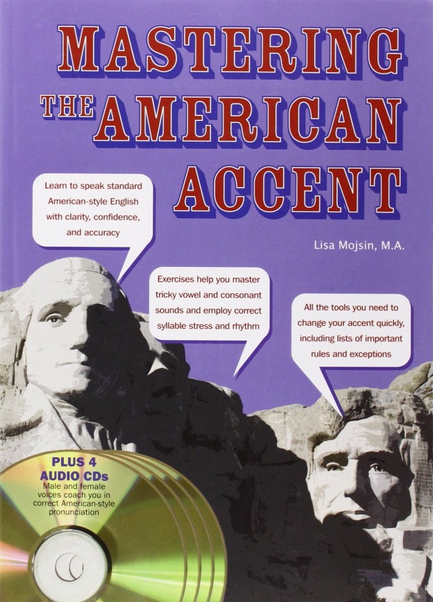 MASTERING THE AMERICAN ACCENTテキスト表紙